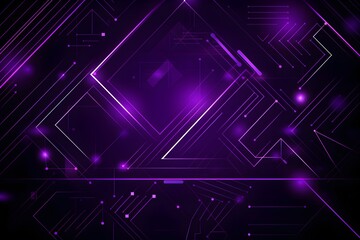 Futuristic purple technology pattern background