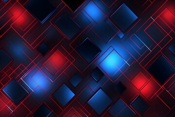 Business technology background, futuristic banner, abstract pattern