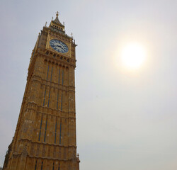Big Ben is the nickname for the Great Bell of the clockof Palace of Westminster in London The tower...