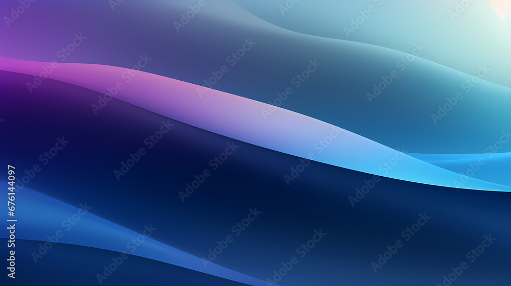 Wall mural digital technology diffuse reflection gradient abstract poster web page ppt background