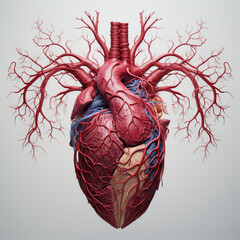 Anatomy - 3D heart, Generate AI