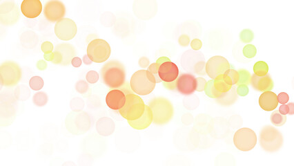 Backgroundless light. Bokeh lights with transparent background. Yellow circular lights. Bokeh lights PNG.