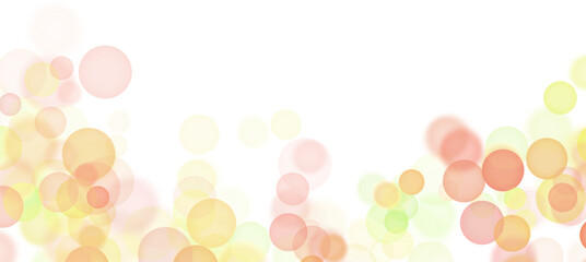 Backgroundless light. Bokeh lights with transparent background. Yellow circular lights. Bokeh lights PNG.