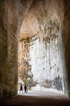 Ear of Dionysius in Neapolis Archaeological Park - Siracusa - Italy