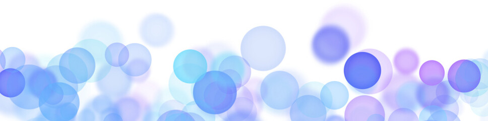 Backgroundless light. Bokeh lights with transparent background. Blue circular lights. Bokeh lights PNG.