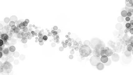 Backgroundless light. Bokeh lights with transparent background. Black circular lights. Bokeh lights PNG.
