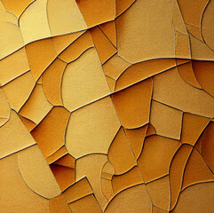 Orange and red stone tile floor or wall pattern for kitchen or bathroom
