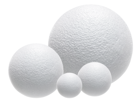  Circle Styrofoam, transparent background