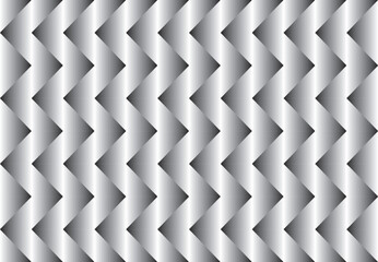 Geometric black and white pattern background. Seamless abstract geometrical pattern composed of triangles, vector illustration, monochrome texture backdrop, wallpaper
