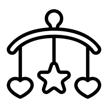 baby line icon