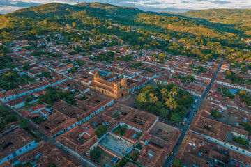 Atardecer en Barichara, Santander, Colombia