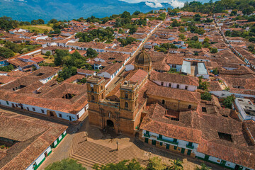 Atardecer en Barichara, Santander, Colombia