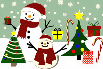 Christmas-related things.
Generative AI