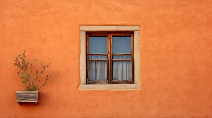 Fototapeta na wymiar Adobe Homes Out In The Southwest Arizona Desert. Generated with AI.