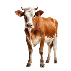 Cow isolated on transparent background,transparency 