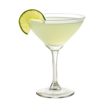 gimlet cocktail isolated on transparent background,transparency 