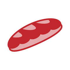 Baguette Dual Tone Style in Design Icon