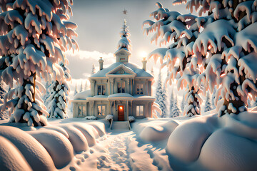 Happy White Christmas.
Generative AI