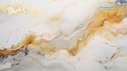 Gold marble background abstract with Generative Ai. Silver watercolor texture pattern. 