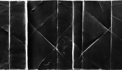 Black Folded Paper Textured