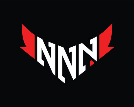 NNN letter logo design template.