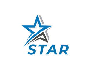 simple abstract star logo icon symbol design template illustration inspiration