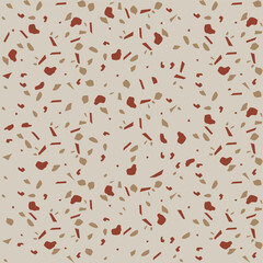 Terrazzo pattern background. The texture of the stone floor. Vector illustration