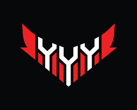 YYY letter logo design template.