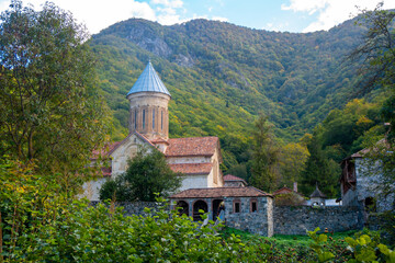 Kvatakhevi a medieval Georgian Orthodox monastery in kartli