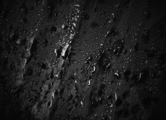 water splash on leaf texture background