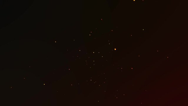 火の粉が飛ぶ背景 エフェクト 黒背景 素材
