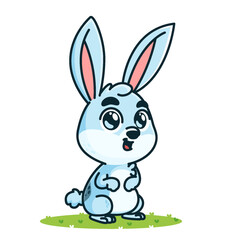 cute Rabbit cartoon, animal alphabet cute cartoon
