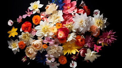 Beautiful flowers - Floral background