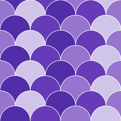 Purple shade fish scales pattern. fish scales pattern. fish scales seamless pattern. Decorative elements, clothing, paper wrapping, bathroom tiles, wall tiles, backdrop, background.