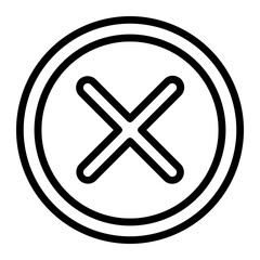 cross mark icon