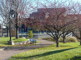 Eau Claire Wisconsin Downtown Phoenix Park 