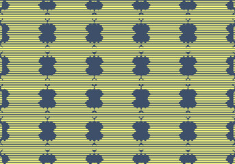 blue and yellow pattern