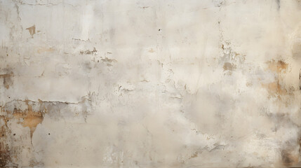 Fototapeta premium Old white lime washed wall texture paper. generative AI.