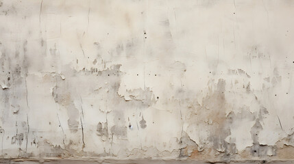 Old white lime washed wall texture paper. generative AI.