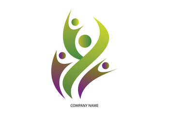 Fototapeta premium Multi-Ethnic Group of People Community, Unity, Friendship and Solidarity