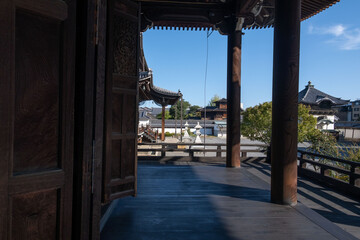 興正寺，京都，寺， 日本の建築物，木造，伝統,...