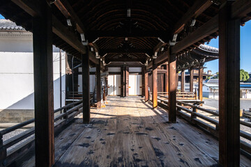 興正寺，京都，寺， 日本の建築物，木造，伝統,...