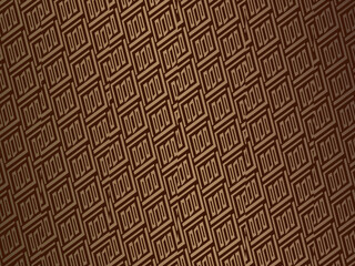 Unique dynamic brown textured abstract background design with dark colors. EPS10 vector.