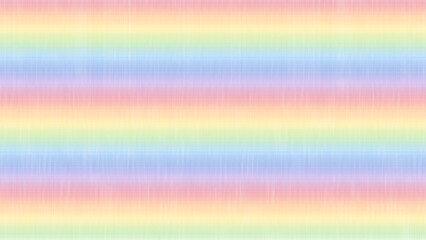 ぼかしたカラフルなパステルカラー虹色のストライプの背景