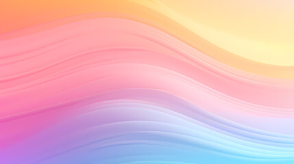 Colorful soft rainbow gradient abstract poster web page PPT background