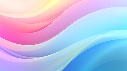Colorful soft rainbow gradient abstract poster web page PPT background