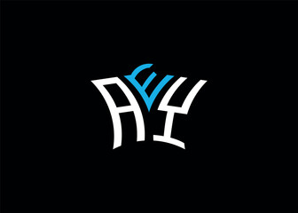 AEY initial monogram letter business and simple modern logo