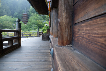 長谷寺，奈良県，寺， 日本の建築物，木造，伝統, 日本の文化，建築,，アジア，仏塔,，古代， 旅行，日本,，伝統，歴史