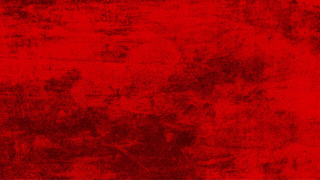 Red grunge watercolor cement wall