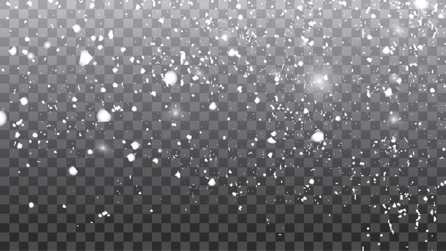 abstract texture with snow falling